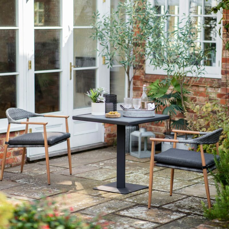 Lamorna Contemporary 2 Seater Bistro Set