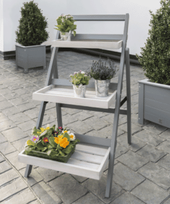 Florenity Grigio Potting Shelf in Grey