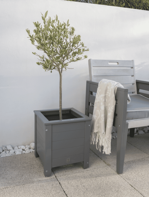 Florenity Grigio Square Planter