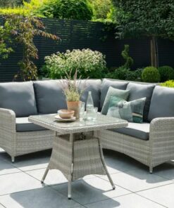 Norfolk Leisure Weybourne Outdoor Mini Corner Lounge Set